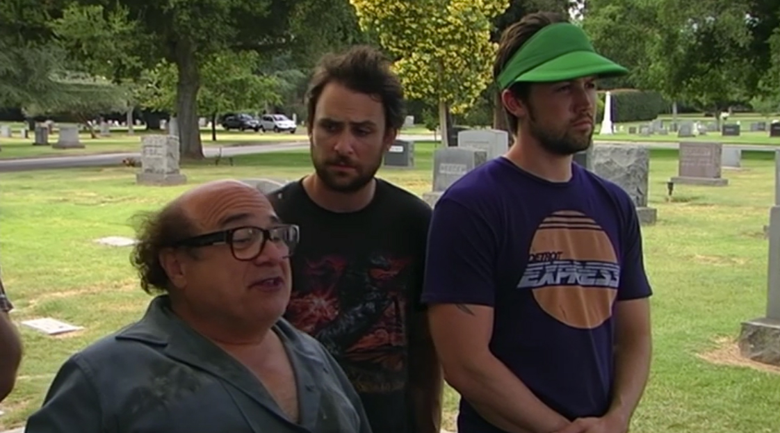 Your starting to look really. Frank Reynolds (best of its always Sunny in Philadelphia).