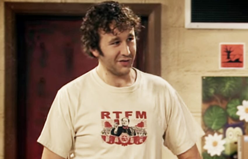 rtfm t shirt it crowd