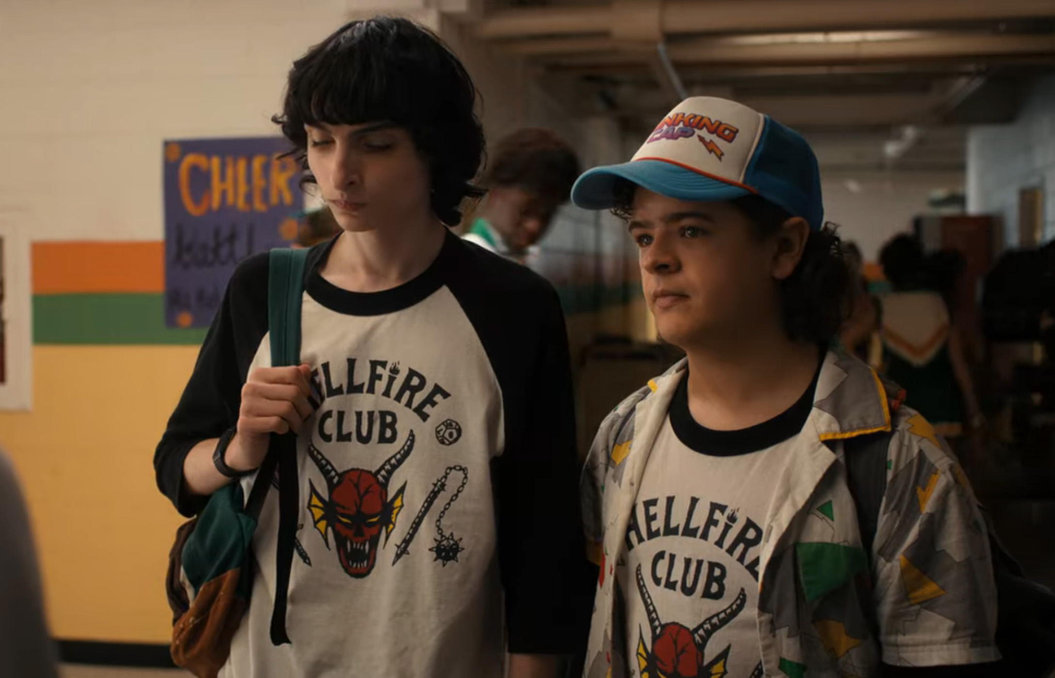 Stranger Things Hellfire Club T Shirts On Screen